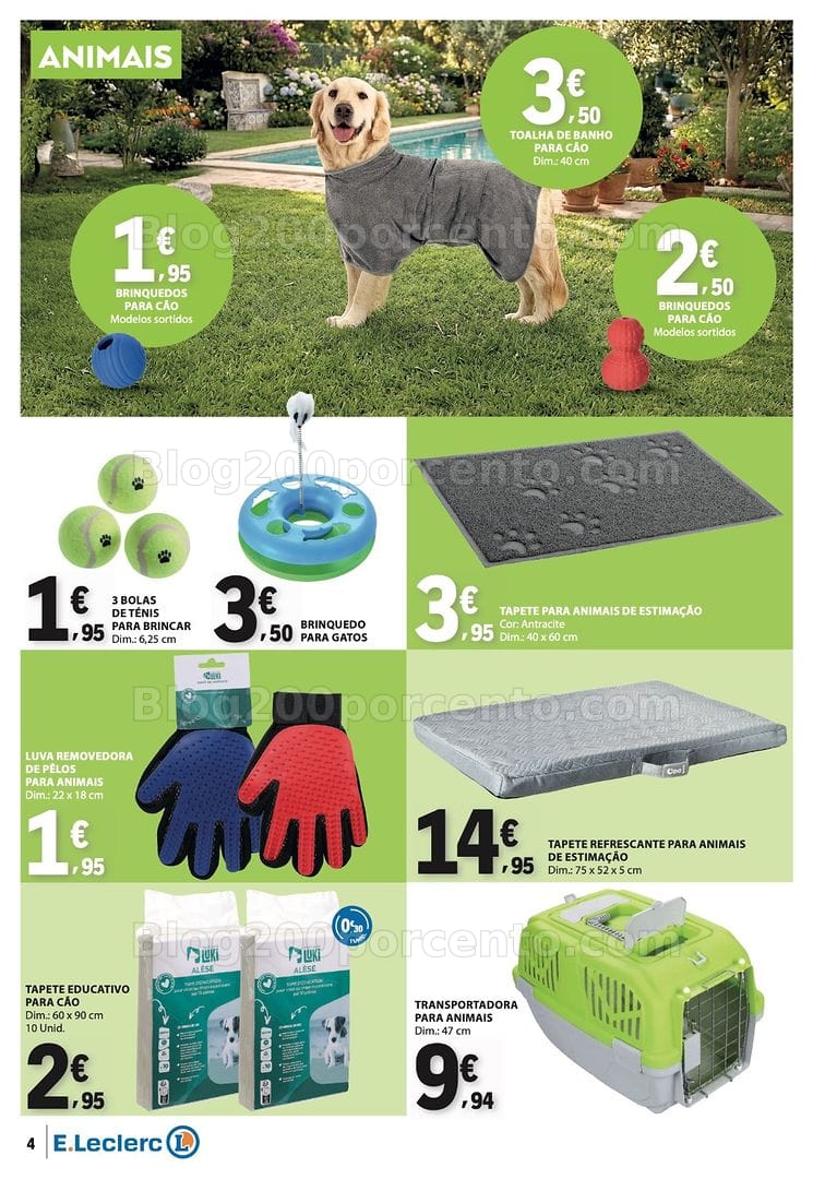 Antevisão Folheto E-LECLERC Bazar Promoções de 18 junho a 1 julho